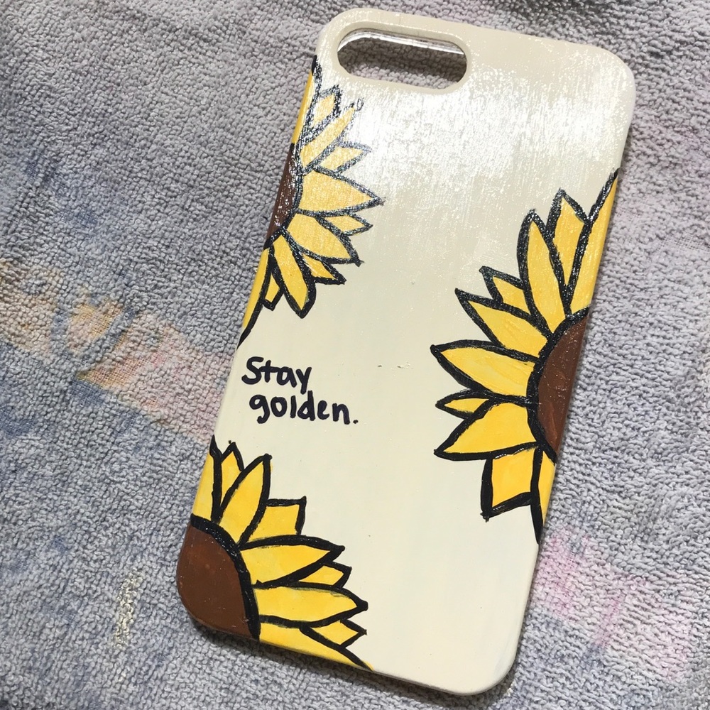 Hand painted iPhone 7+/8+ phone case